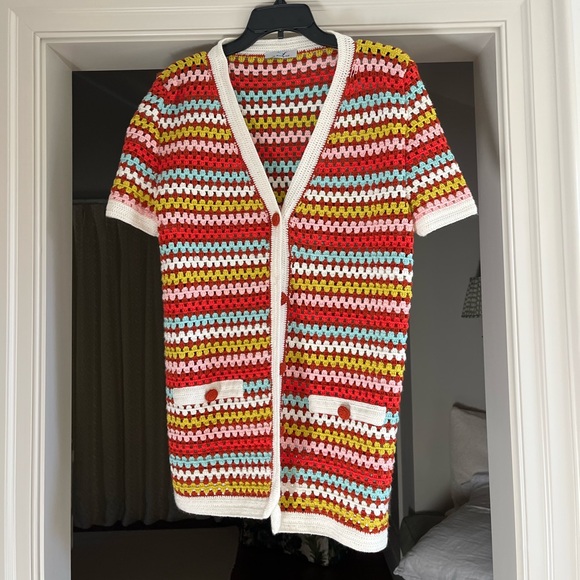 My Beachy Side crochet striped cardigan - Picture 5 of 7